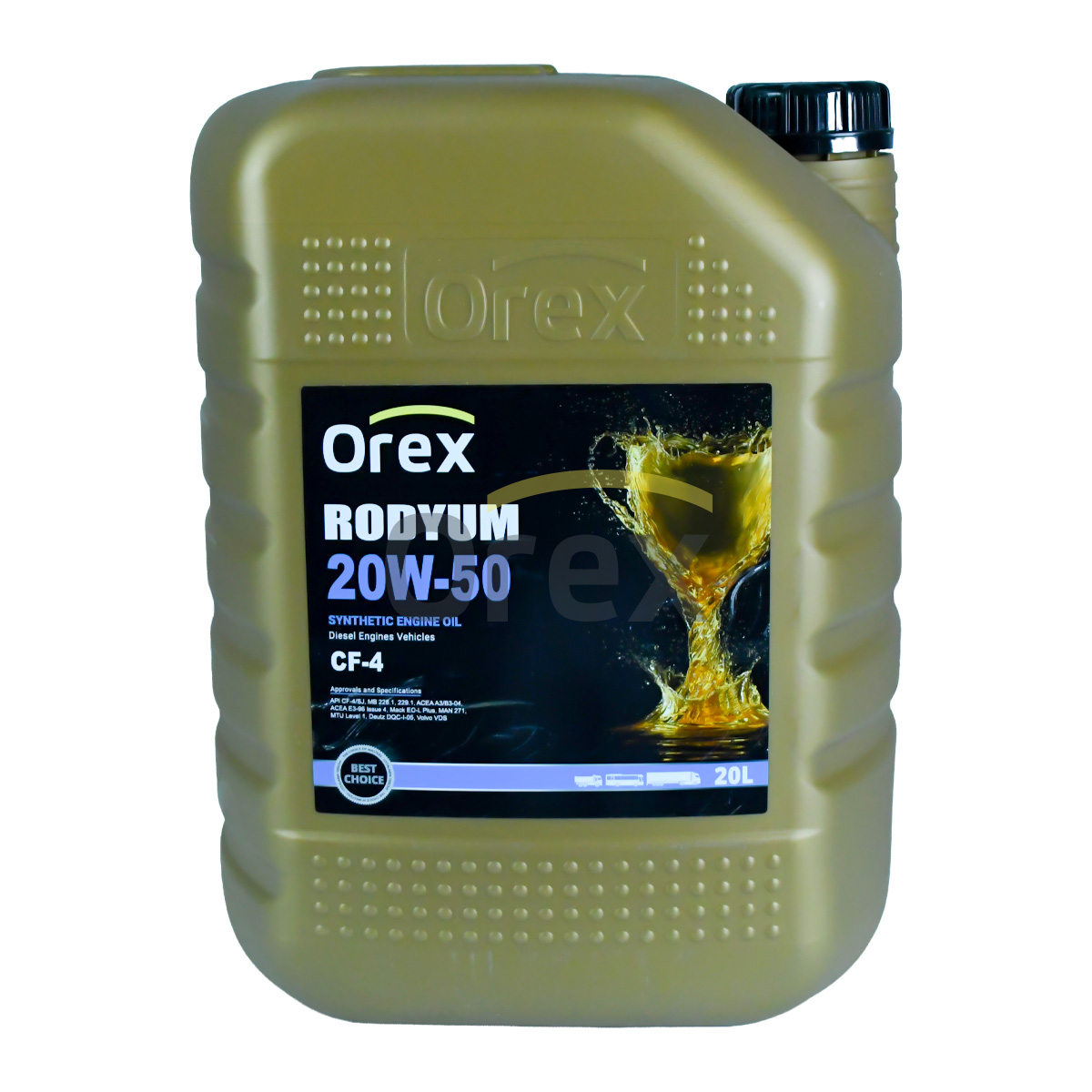 Rodyum H 20W50  CF-4 18 Lt (Bidon) Gtip:2710.1981.0000