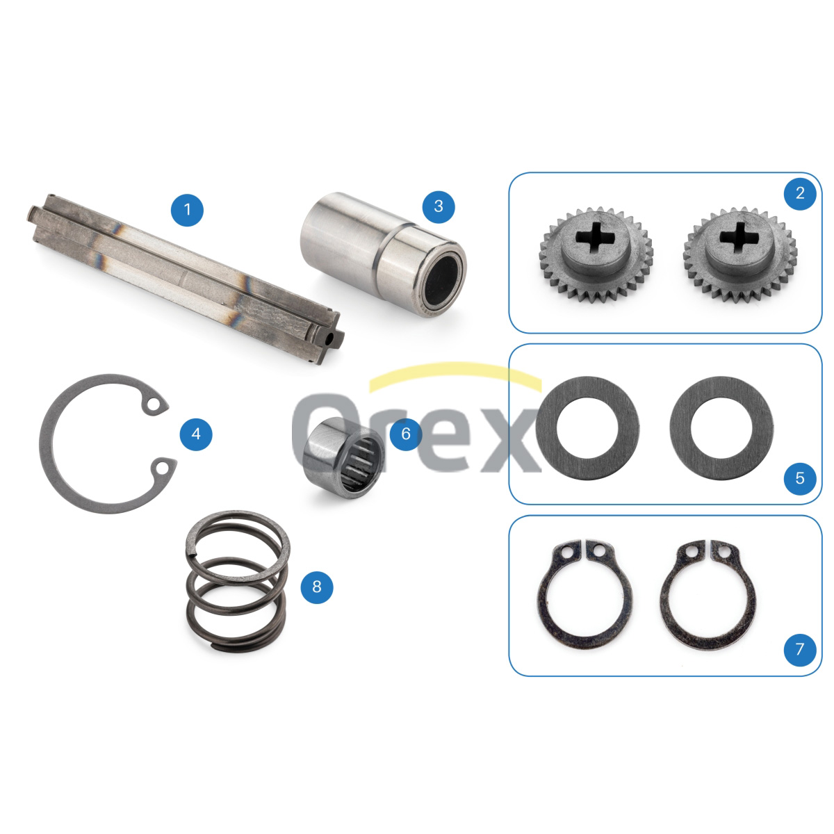 Kaliper Hareket Kolu Takımı Wabco