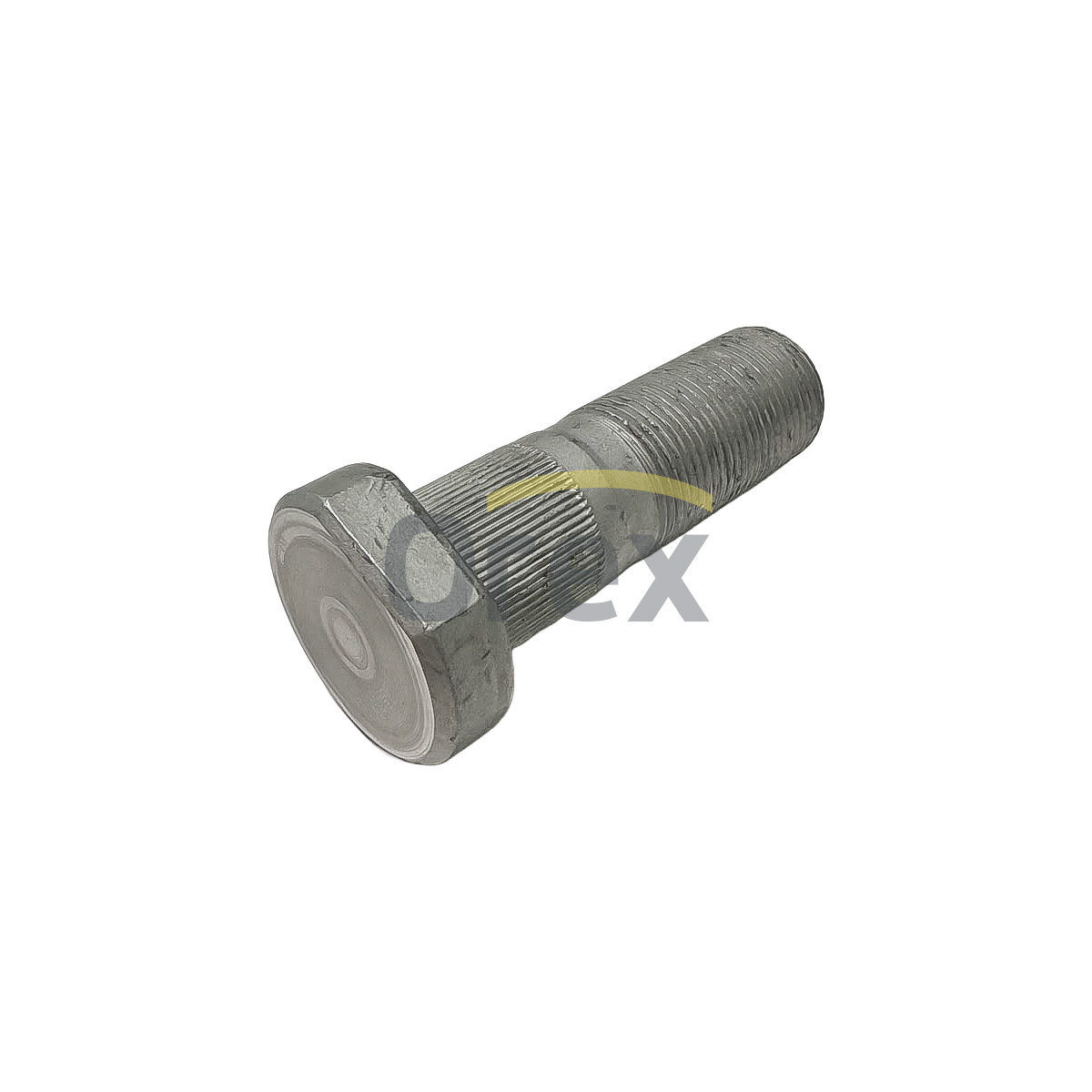 Bijon M22x68mm Somunlu, Frezeli Dorse (Gri)