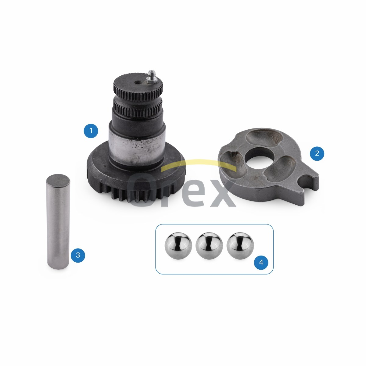 Kaliper Ayar Dişli Takımı (Sol) Meritor
