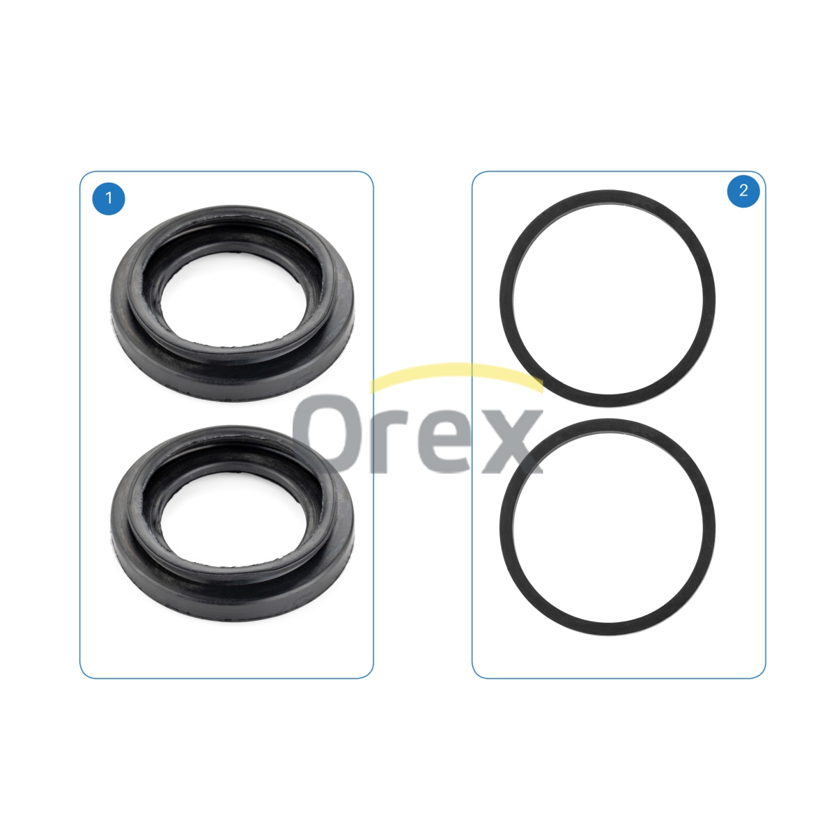 Kaliper Körük Ve Keçe Takımı (40Mm Piston) Brembo