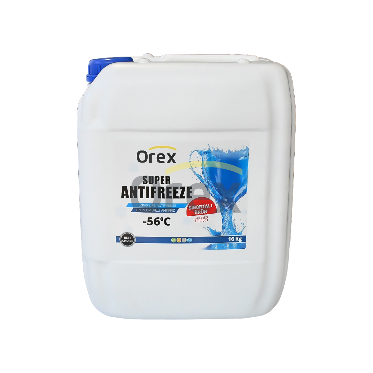 Antifriz Mavi 16 Kg -56° (Organik)