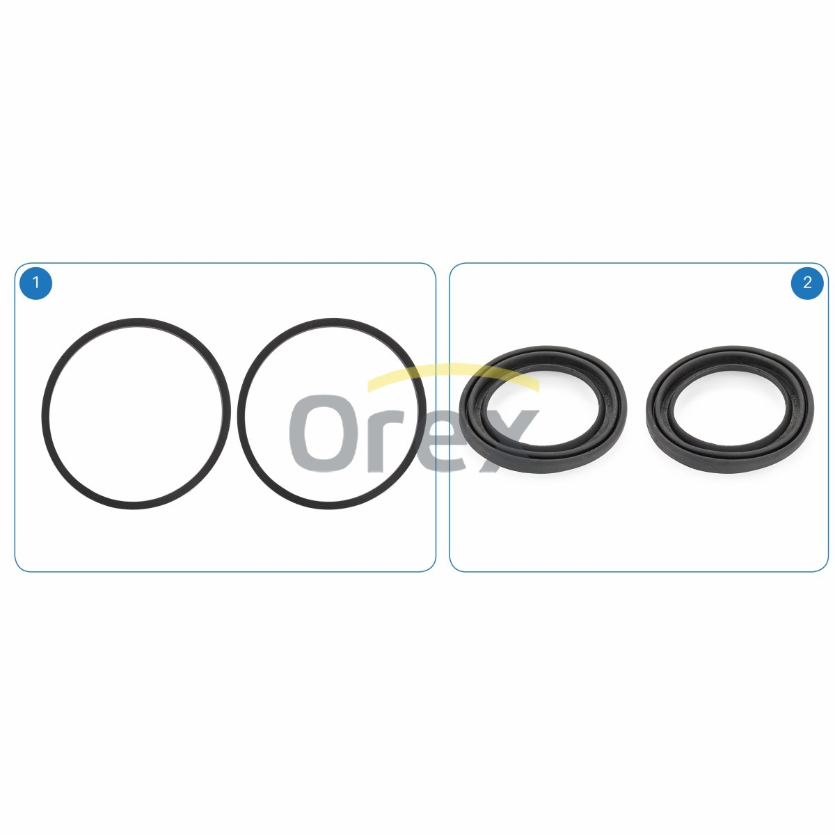 Kaliper Körük Ve Keçe Takımı (60Mm Piston) Brembo