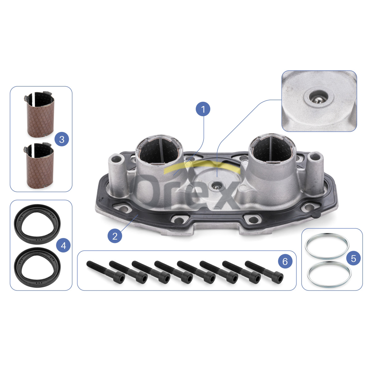 Kaliper Ayar Mekanizmasi (Alüminyum) Meritor