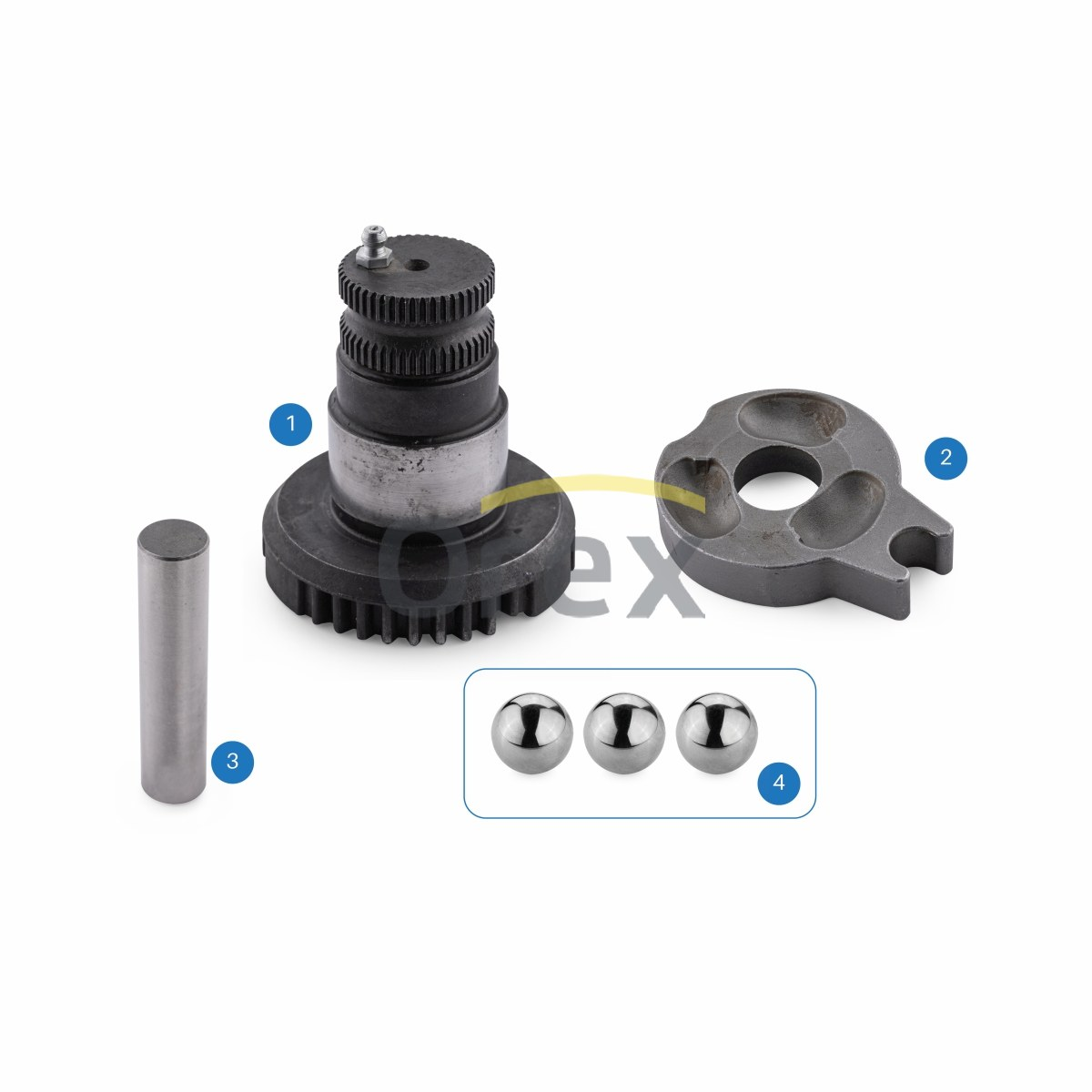 Kaliper Ayar Dişli Takımı (Sağ) Meritor