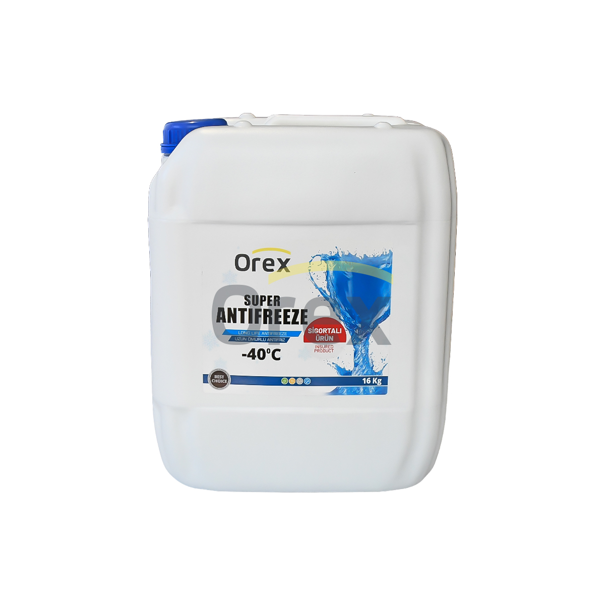 Antifriz Mavi 16 Kg -40° (Organik)
