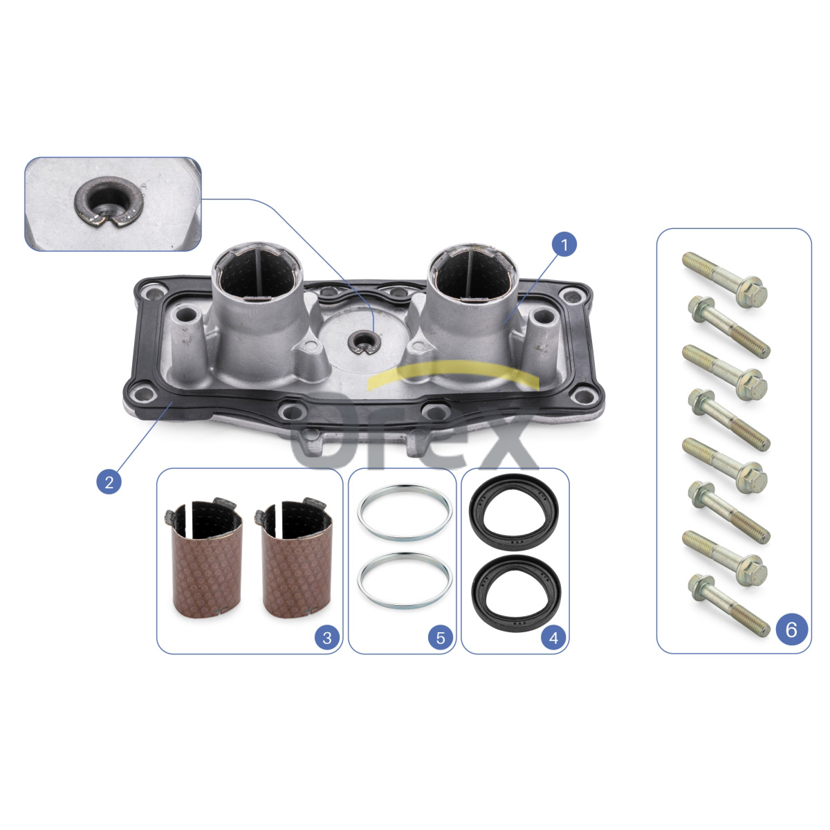 Kaliper Ayar Mekanizmasi (Aluminyum) Meritor