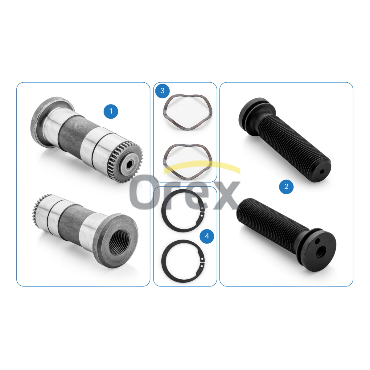 Kaliper Piston & Pinyon Tamir Takımı (Sol) Meritor